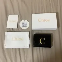 Chloe 折り財布 ブラック