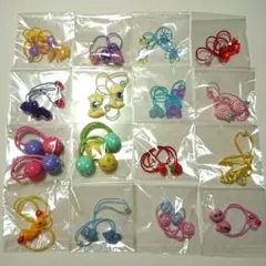 ★新品、未使用★カラフルヘアゴム16種セット