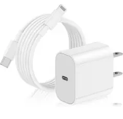 iPhone充電器 急速充電USB C - Lightningケーブル2m 2個