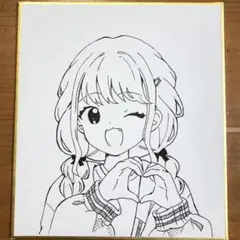 学園アイドルマスター　学マス　藤田ことね　手描きイラスト