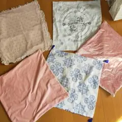 5点セット Francfranc ニトリ などフェミニン系 クッションカバー