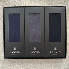 ✨新品✨　LANVIN COLLECTION リブ編み3足セット①