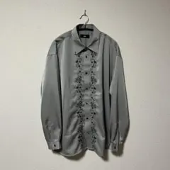 【HARE】 フロントラインシシュウシャツ