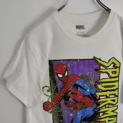 マーベル 半袖Tシャツ スパイダーマン プリントTシャツ MARVEL