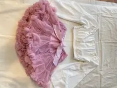 キッズダンス　服　サテンパンツセット