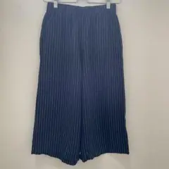 SELF SERVICE リネン　ガウチョパンツ