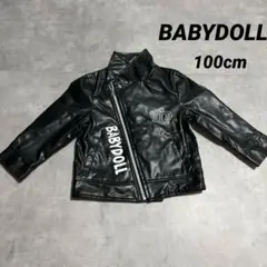 BABYDOLL ブラック ライダースジャケット