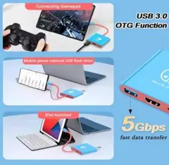 Switch 2 スイッチ 2用ドック テレビ接続出力 【新型】USBハブ
