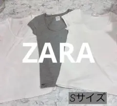 8/22迄値下げ美品☆ZARA 半袖ベーシックTシャツまとめ売り