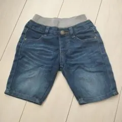 デニムブルー ハーフパンツ 100cm