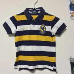 kids ポロラルフローレン 半袖ラガーシャツ　ボーダー