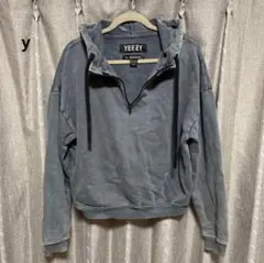♦️レア♦️y080404　YEEZY　パーカー　ロゴ　フード　season1　M