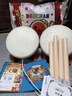 太鼓の達人　WiiU ソフト&太鼓&バチ
