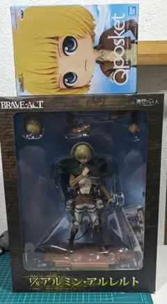BRAVE-ACT 進撃の巨人 アルミン・アルレルト 1/8スケール フィギュア 2025年最新】BRAVE-ACT 1/8 進撃の巨人 アルミン・アルレルトの