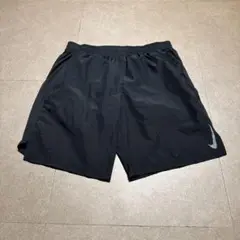 Nike ハーフパンツ　ジャージ　ランニング　スポーツ　黒　ブラック　XL