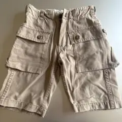 AVIREX キッズ　ベージュ カーゴパンツ 100cm