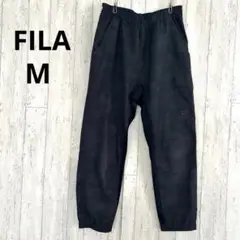 フィラ FILA ナイロン パンツ【M】迷彩 カモフラージュ ウエストゴム