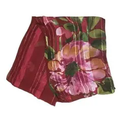 Jones Newyork Flower Stole 花柄ストール 赤とピンク