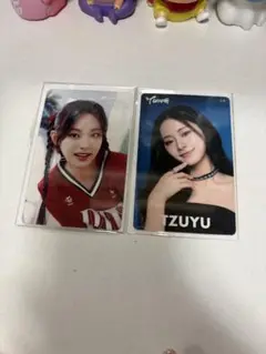 TWICE FCオフラインくじ参加賞2枚セット TZUYU