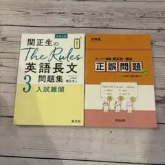 関正生のThe Rules英語長文問題集 大学入試 3
