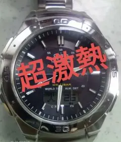 ★極激熱　漢の勲章1★　極上品　CASIO　電波ソ－ラ－ WVA-470