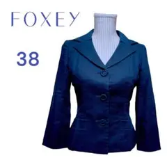 A267 FOXEY 七分袖 テーラードジャケット 38/M フォクシー