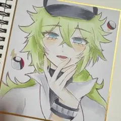 ☁️ 手描きイラスト ポケモン N