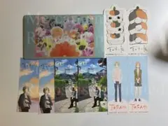 夏目友人帳 ダブルチケットクリアファイル 紙類 8点セット