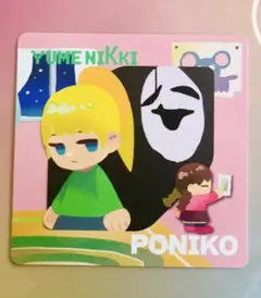 ゲーマー焼き コースター ゆめにっき ポニ子 GIGO