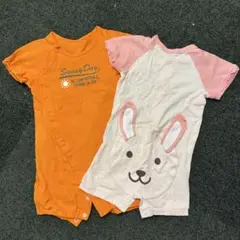 コムサ　カバーオール　2枚セット