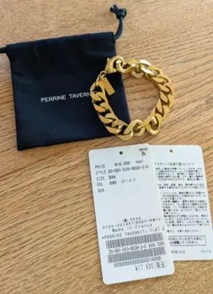 ぷーちん様美品♡PERRINE TAVERNITI ゴールドチェーンブレスレット PERRINE TAVERNITI】チェーンブレスレット | Whim Gazette