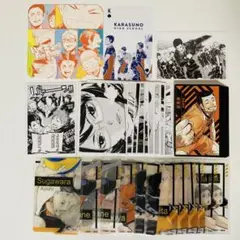 ハイキュー　　烏野高校　西谷夕　菅原孝支　ファンパーク　クリアカード　コースター