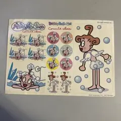 バブルバスガール 非売品シール