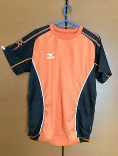 MIZUNO MIZUNO 半袖 Tシャツ 【L】 オレンジ 黒　※傷多め
