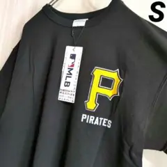 【値下げ】MLB ピッツバーグパイレーツ　ロゴ刺繍　tシャツ　半袖S