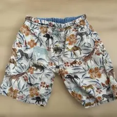 Ocean & Ground 動物柄 ハーフパンツ 100