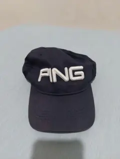 PING ネイビー キャップ FREEサイズ