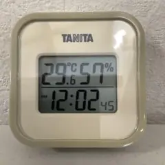 タニタ Tanita 温湿度計 壁掛け 卓上 マグネット TT-558 GY