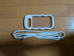 Google Pixel 9a スマホ ケース ショルダー 白