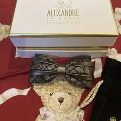 本日限定価格♡アレクサンドルドゥパリ♡おリボン♡上品なバレッタ♡