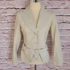 レディース 服 ジャケット アウター スプリングコート Lレディース服 古着
