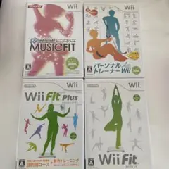 Wii Fit Plus等　ソフト4本