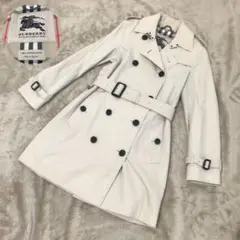 高級★BURBERRY トレンチコート KENSINGTON ベージュ系 M