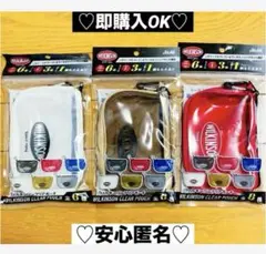 【新品❤️未使用】アサヒ✖︎WILKINSONウィルキンソンクリアポーチ⭐️3種セット