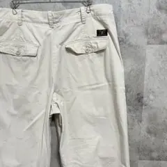IZOD チノパン W34 白 クラシックストレート ワークパンツ 古着