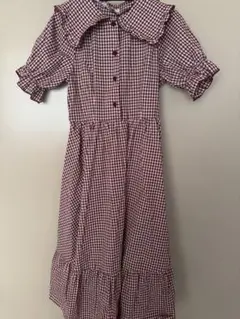 m♡petit by misako ギンガムチェックワンピース