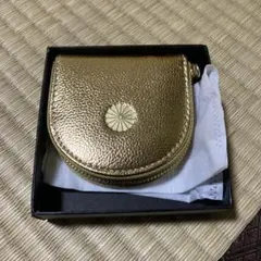 【新品】皇居限定　馬蹄型コインケース　ゴールド　人気色　金運アップ　運気上昇！!