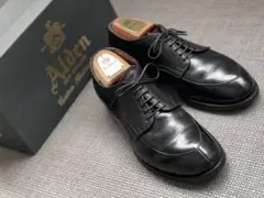 【Alden】定価約55%OFF 54313 Vチップ ブラック 6 1/2 D