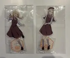 学園アイドルマスター 藤田ことね 篠澤広　アイマス検定　アクリルスタンド