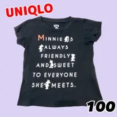 ★UNIQLO ミニーマウス Tシャツ 100